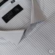 Stripes Gray Shirt : Business
