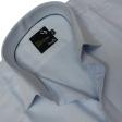 Self Design Blue Shirt : Business
