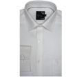 Self Design White Shirt : Business