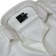 Self Design White Shirt : Business