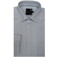 Self Design Light Blue Shirt : Business