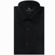 Plain Black Shirt : Business