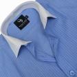 Stripes Blue Shirt : Business