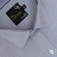 Self Design Dark Blue Shirt : Business