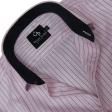 Stripes Pink Shirt : Business