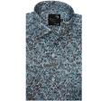 Print Green Shirt : Party