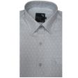 Print Gray Shirt : Party