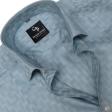 Self Design Green Shirt : Business