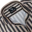 Stripes Fawn Shirt : Business