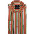 Stripes Orange Shirt : Business