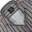 Stripes Navy Blue Shirt : Business