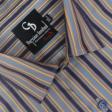 Stripes Navy Blue Shirt : Business