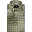 Checks Lemon Shirt : Business