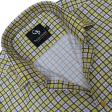 Checks Lemon Shirt : Business