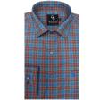Checks Red Shirt : Business