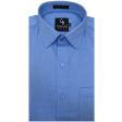 Plain Dark Blue Shirt : Business