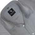 Self Design Gray Shirt : Business