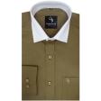 Plain Brown Shirt : Business