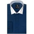 Plain Twilight Blue Shirt : Business