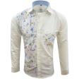 Handpainted Cream Shirt : Ditto