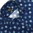 Print Navy Blue Shirt : Party
