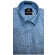 Checks Blue Shirt : Business