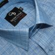 Checks Blue Shirt : Business