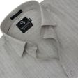 Self Design Fawn Shirt : Business
