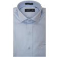 Self Design Blue Shirt : Business