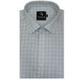 Checks Blue Shirt : Business