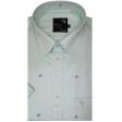 Print Green Shirt : Party