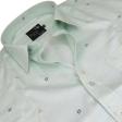 Print Green Shirt : Party