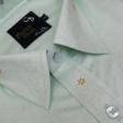 Print Green Shirt : Party