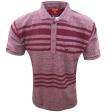 Stripes Maroon T-shirt : Regular