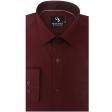 Plain Maroon Shirt : Business