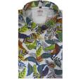Print Blue Shirt : Ditto