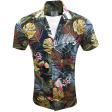 Print Blue Shirt : Ditto