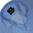 Stripes Navy Blue Shirt : Business