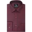 Stripes Red Shirt : Business