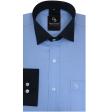 Plain Light Blue Shirt : Business