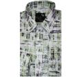 Print Green Shirt : Party