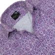 Print Purple Shirt : Party