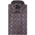 Print Maroon Shirt : Party