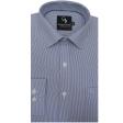 Stripes Blue Shirt : Business
