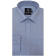 Plain Light Blue Shirt : Business