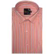Stripes Orange Shirt : Business