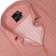 Stripes Orange Shirt : Business