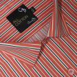 Stripes Orange Shirt : Business