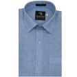 Plain Light Blue Shirt : Business