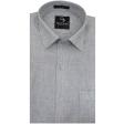 Plain Light Gray Shirt : Business